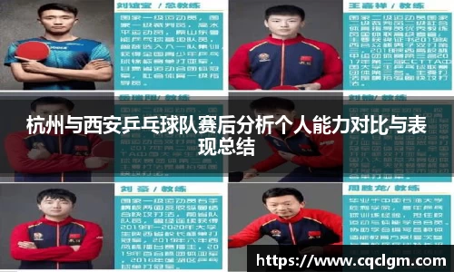 杭州与西安乒乓球队赛后分析个人能力对比与表现总结
